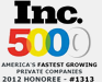 Inc. 5000 2012 Honoree #1313